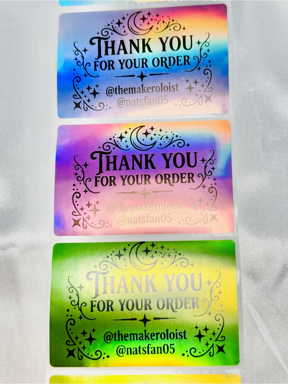 ✨ CUSTOM DESIGNED THERMAL PACKAGING STICKERS ✨ - Picture 7 of 11